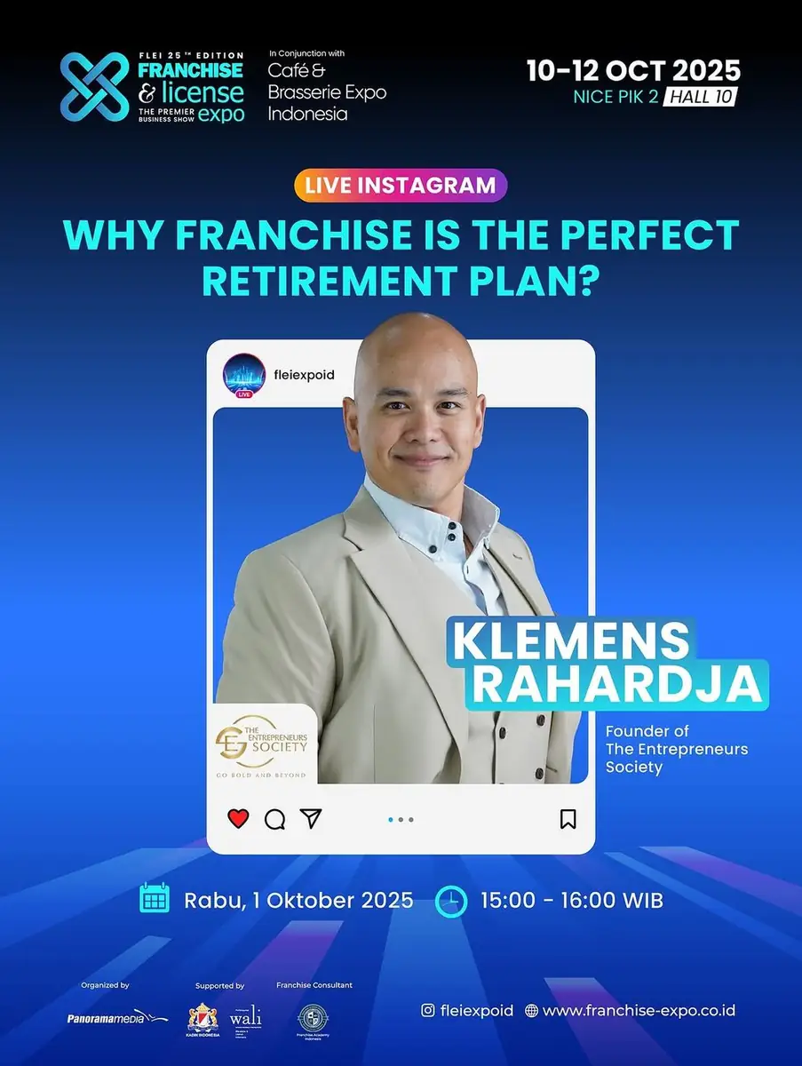Community & speaking event – Pensiun Nyaman dengan Franchise Bisa Banget! Apakah franchise bisa jadi rencana pensiun…